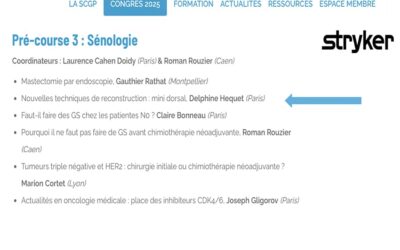 L’Institut Bourdonnais au Congrès 2025 de la SCGP : présentation de la technique du mini-dorsal lipofillé